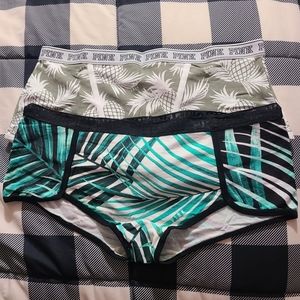 Pink brand shorties L